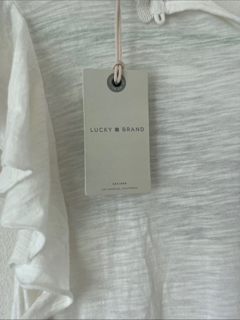 Lucky Brand Top NWT Size L - Picture 3 of 5